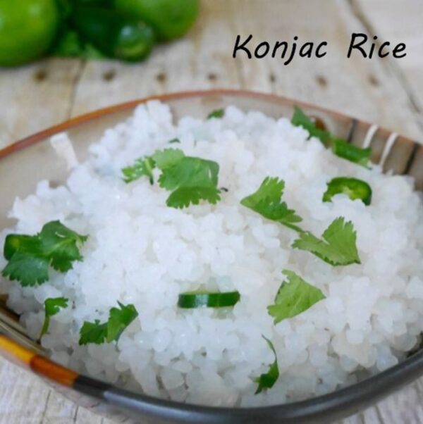 High Protein Low Sugar Konjac Rice