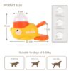 Automatic Pet Treat Dispensing Toy Duck
