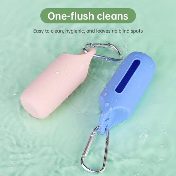 Portable Silicone Dog Poop Bag Holder