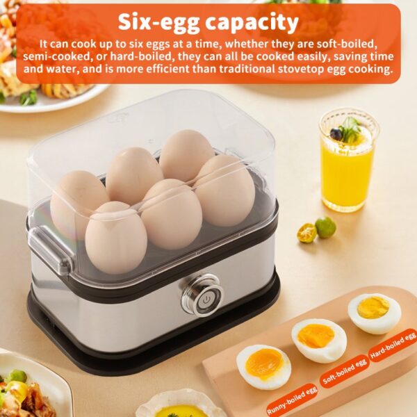 200W Smart Stainless Steel Egg Cooker