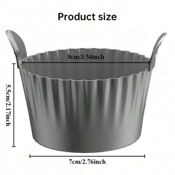 Reusable Silicone Air Fryer Liners & Cups