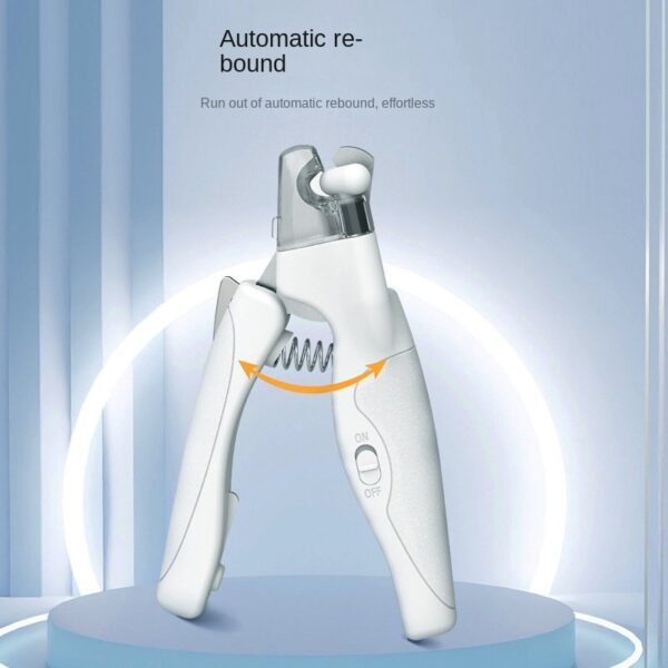 LED Pet Nail Clippers with Bloodline Monitor