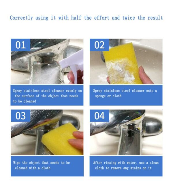 Stainless Steel & Faucet Polishing Cleaner