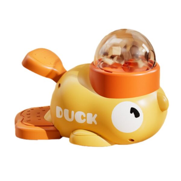 Automatic Pet Treat Dispensing Toy Duck